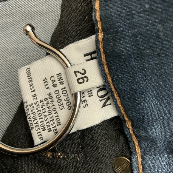 HUDSON Newton Patchwork Super Skinny. Size 26. - Picture 6 of 7